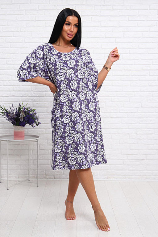 Туника махра (01020, сиреневый)