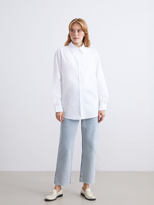 Straight Fit Kad?n Jean Pantolon