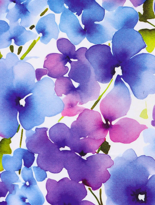 Цена за 4 шт. Пакет подарочный ламинированный Цветочный сад 11.5?14.5?6.5 см