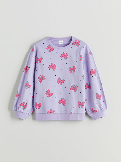 Bisiklet Yaka K?z ?ocuk Pijama Tak?m?