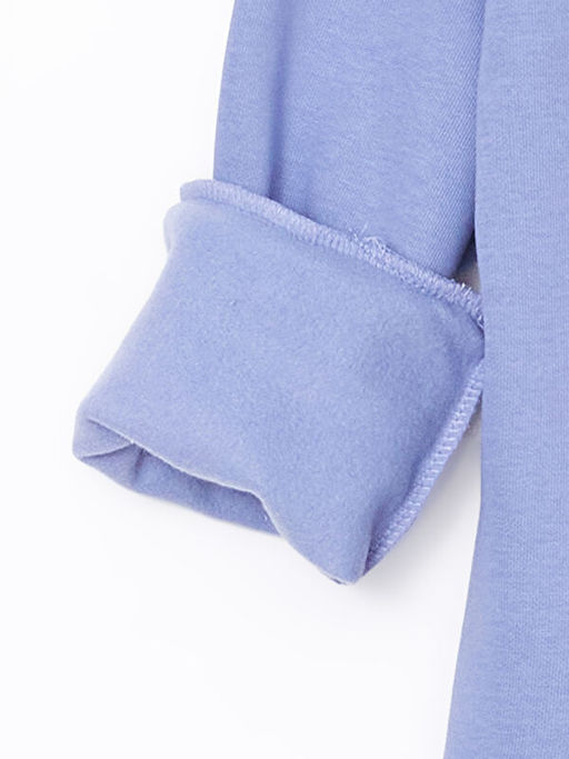 Bisiklet Yaka Lilo ve Stitch Bask?l? K?z ?ocuk Sweatshirt ve Tayt - Waikiki фото 3