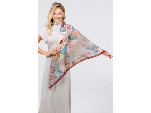 Платок женский Lanotti картина/№25
