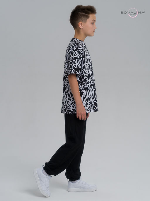 Костюм Daily men надписи-черный - Sovalina фото 18