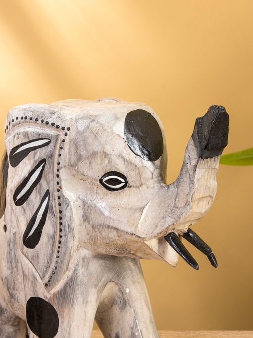 Сувенир «Слоник на прогулке», 11×25×25 см, дерево