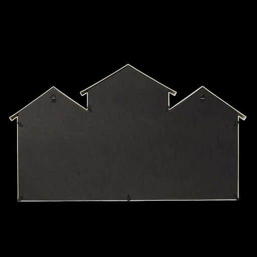 Фоторамка - коллаж на 3 фото 10?15 см Дом - жизнь. смех, любовь, пластик, белая, 33?54.5 см