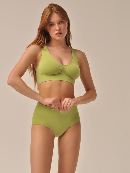 Топ с эффектом пуш-ап на широких бретелях - My фото 37