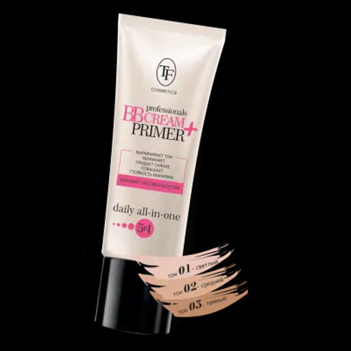 Triumpf CTW11 Увлажн. Крем-Тон и Основа под макияж Professional BB CREAM+PRIMER тон 01 Cветлый