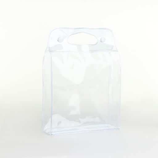 Цена за 2 шт. Косметичка на кнопках для бассейна, с ручками, прозрачная - Simaland фото 2