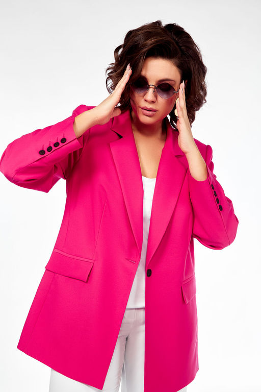 Жакет Olga Style В807 фуксия  фото 2