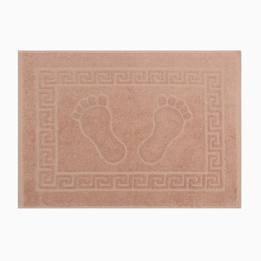 Полотенце махровое для ног 50х70см, бежевый 100% хлопок, 400 г/м - Текстиль центр фото 2