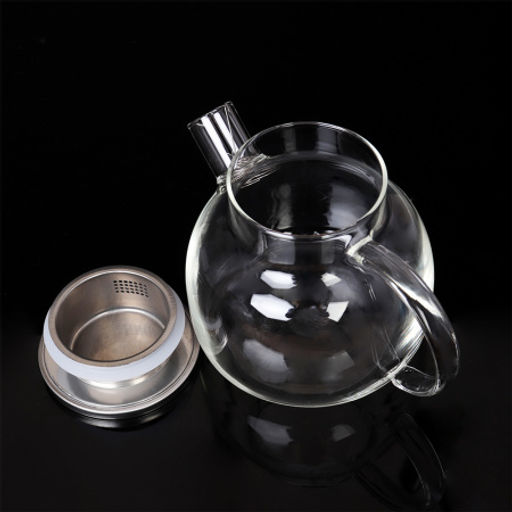 Чайник заварочный 1100 мл / G125-77 /уп 48/ крышка стальная - Галеонтрейд фото 5