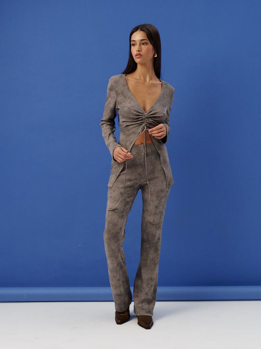 Блузка женская BL26_03_Mineral grey/Серый