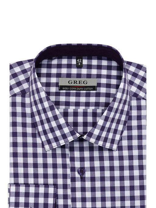 Сорочка мужская длинный рукав GREG 715/211/6184/1  фото 3