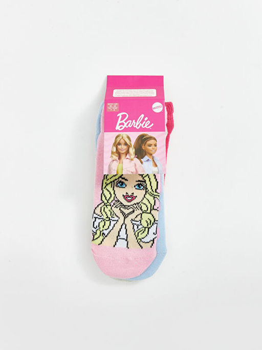 Носки-следки Barbie для девочек 5 шт
