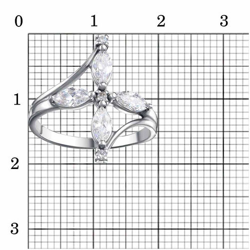 КОЛЬЦО 23815116Пл - Красная пресня фото 2