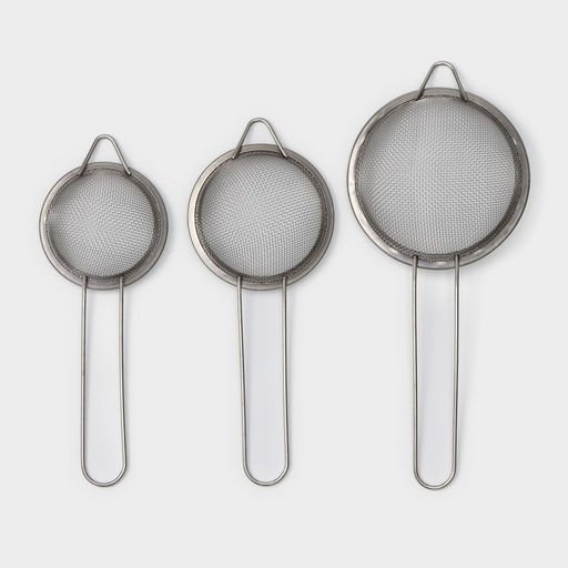 Набор сит Доляна, 3 шт., d=7 см, 8 см, 10 см
