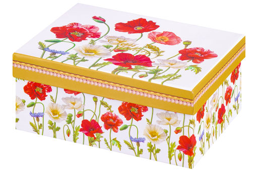 Сахарница 350 мл 16,5*11*10,5 см Маки NEW BONE CHINA - Elan gallery фото 7