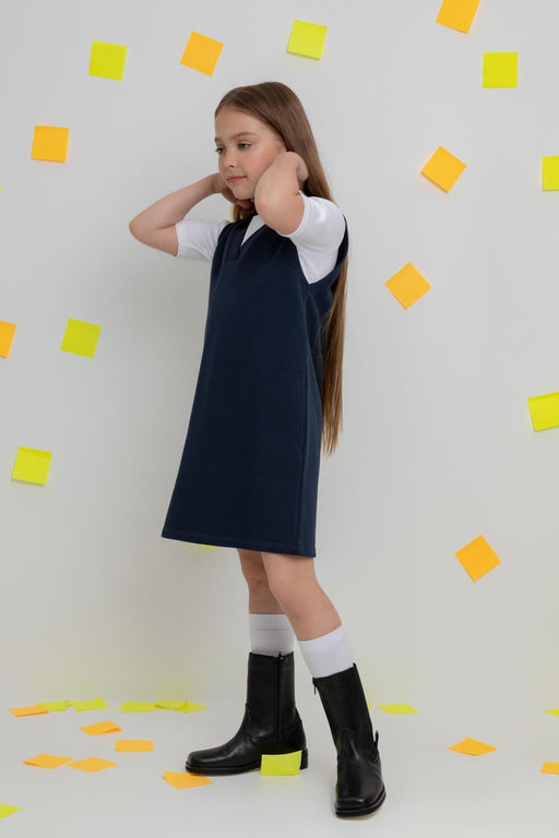 К 5817/индиго платье для дев - Crockid фото 3