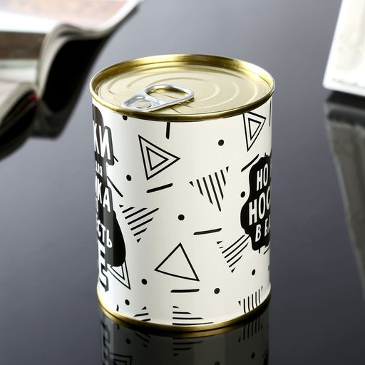 Носки мужские в банке Для мужика у которого есть всё, подарочные, чёрные, 43-45 р-р