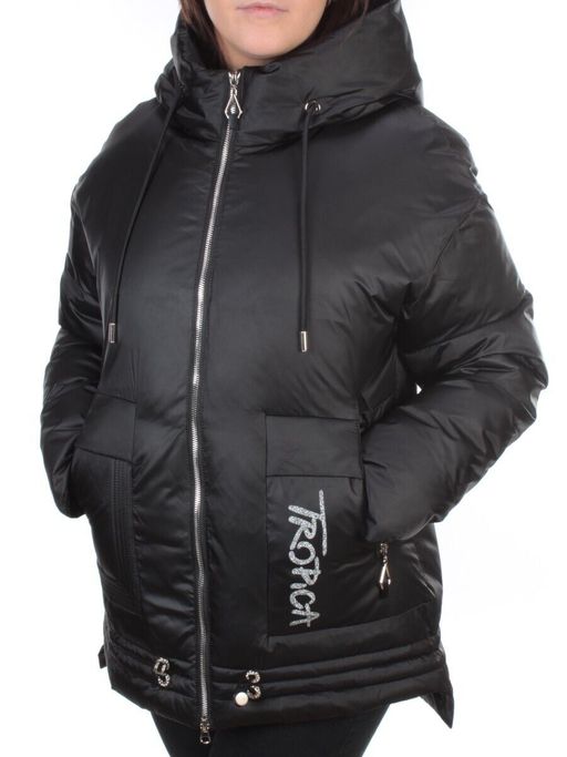 8801 BLACK Куртка зимняя облегченная Cloud Lag Cat (холлофайбер) - Fashion фото 3