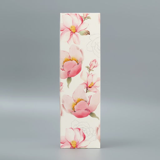 Коробка подарочная складная, упаковка, «Цветочная», 9 х 32 х 9 см