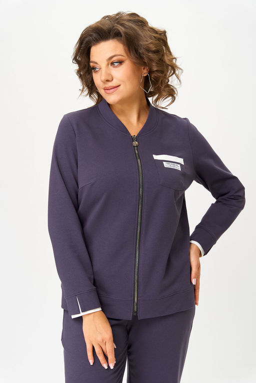 Костюм Bonna Image 889-1/4-Р серо-фиолетовый фото 7