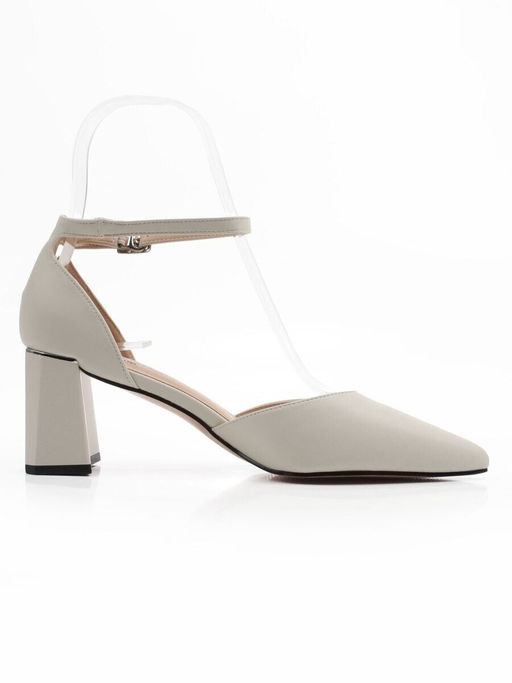 06-HDP1168-118 LT. BEIGE Туфли летние женские (натуральная кожа)