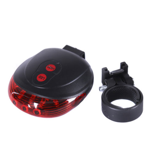 Фонарь задний COMIRON TA13 корпус: пластик, IPX4; свет: 5LED; 2 AAA батареи НЕ в компл.; четыре режима; два мощных боковых лазера. АКЦИЯ /уп 20/200/ - Галеонтрейд фото 4