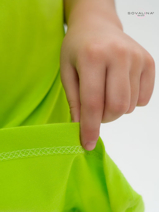 Платье Алиса салатовая - Sovalina фото 12