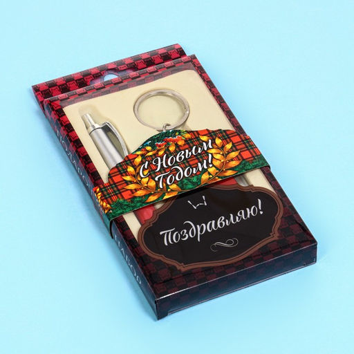 Набор подарочный 2в1 (ручка, фонарик красный) - Simaland фото 2