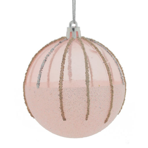 Набор из 12шт Украшение новогоднее "Шар", D 8 см, L35 W27 H9 см