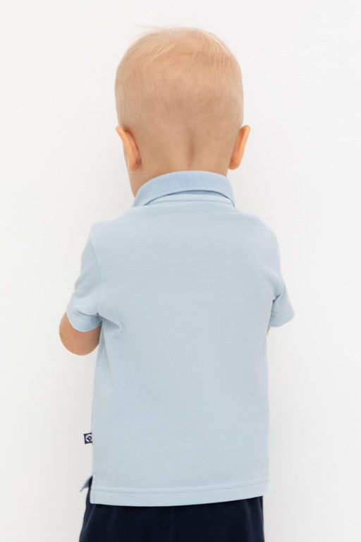 КР 302630/голубой к564 джемпер-поло д/мал яс - Crockid фото 3