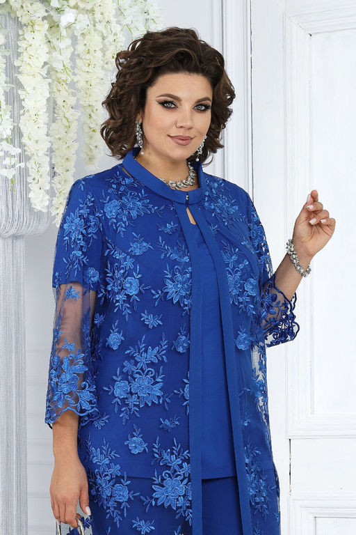 Платье Ninele 7431-Р темно-синий - Mira fashion фото 2140