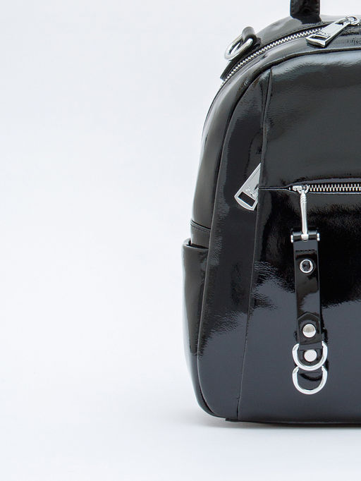 Рюкзак 18104-8 black  Polina&Eiterou