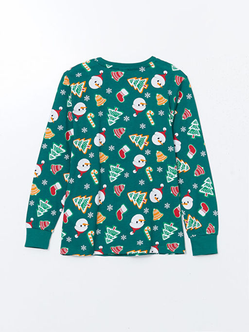 Bisiklet Yaka Y?lba?? Temal? Erkek ?ocuk Pijama Tak?m? - Waikiki фото 3