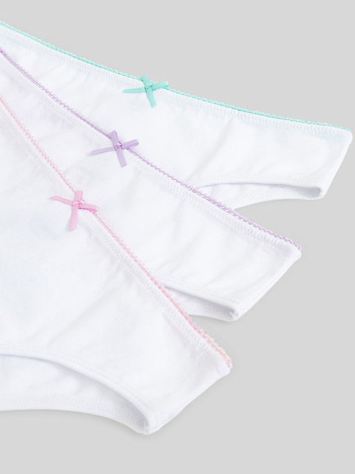 ACOOLA / Трусы детские для девочек 3шт Sloan белый  фото 2