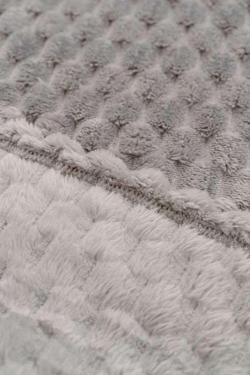 Плед покрывало Черепаха однотонный велсофт - Натали фото 8