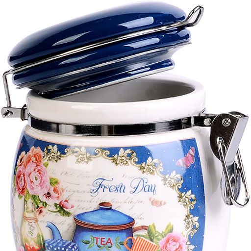 26396 Банка для сыпучих 700мл Натюрморт дол/металл LR (х36) - Mayer&boch фото 3