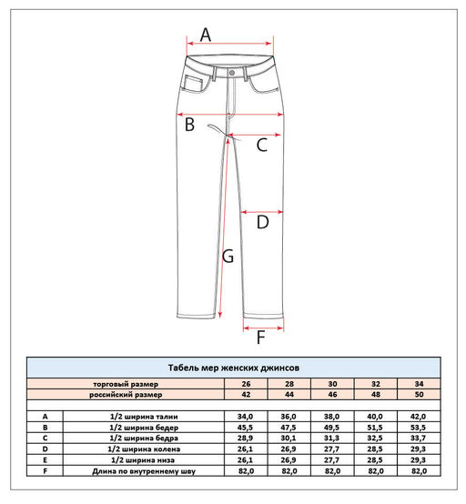 Джинсы 322-01202 l.blue - Fine joyce фото 11