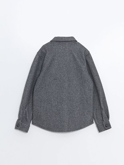 Erkek ?ocuk Ka?e G?mlek Ceket - Waikiki фото 3