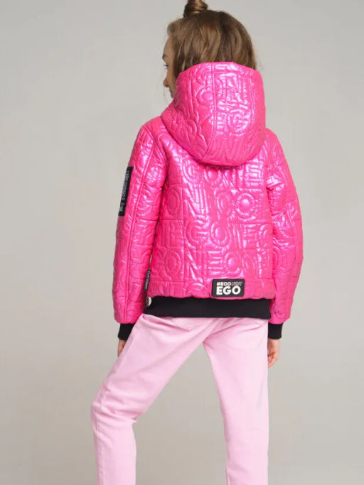 PlayToday / Куртка текстильная с полиуретановым покрытием для девочек  фото 5