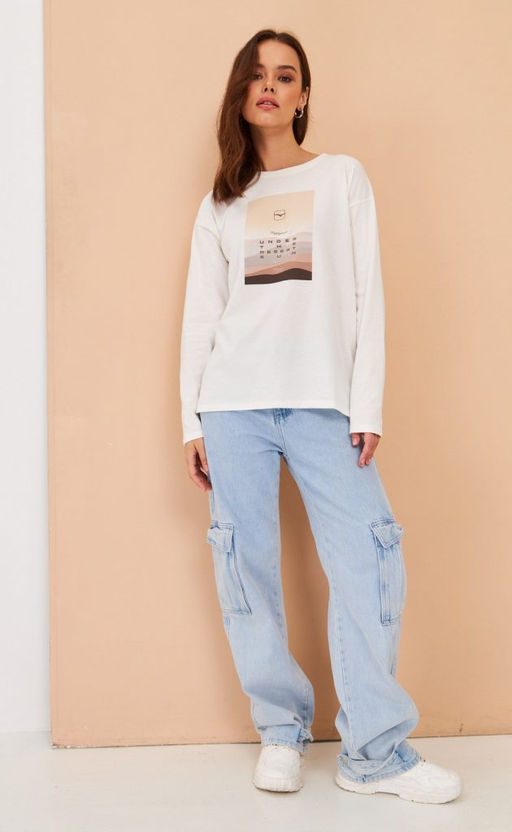 Лонгслив P322-1001-785 milk - Primm фото 9