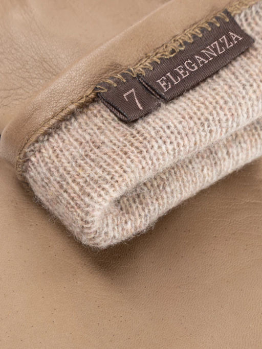 Перчатки женские ш+каш. TOUCH F-IS5800 taupe - Eleganzza фото 4