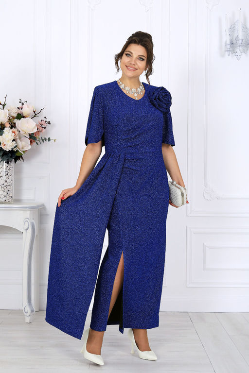 Платье Ninele 7509 василек фото 8