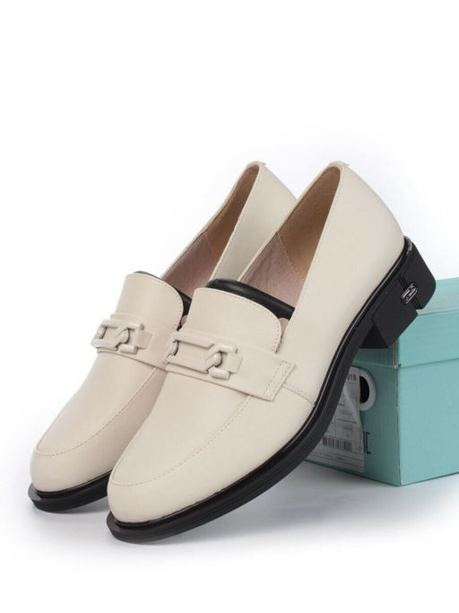 06-PDG258-2 BEIGE Туфли женские (натуральная кожа)