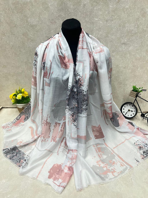 Легкий платок на голову и шею, мультицвет