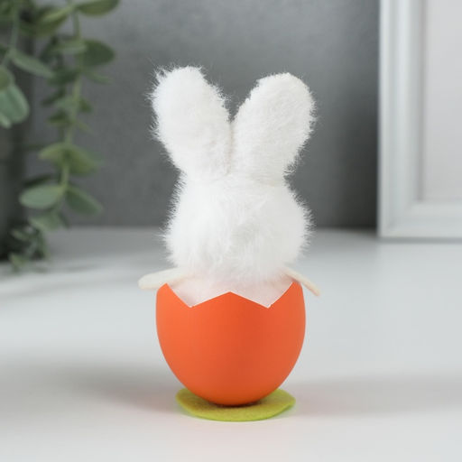 Фигурка Зайка в скорлупе, 5.2?5.2?12.2 см