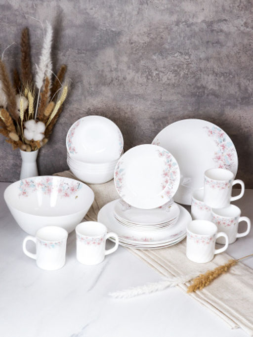 Столовый набор 25 предметов Евро с кружками / 19PCS-10072695 (23014) /уп 2/ Нежность - Галеонтрейд фото 2