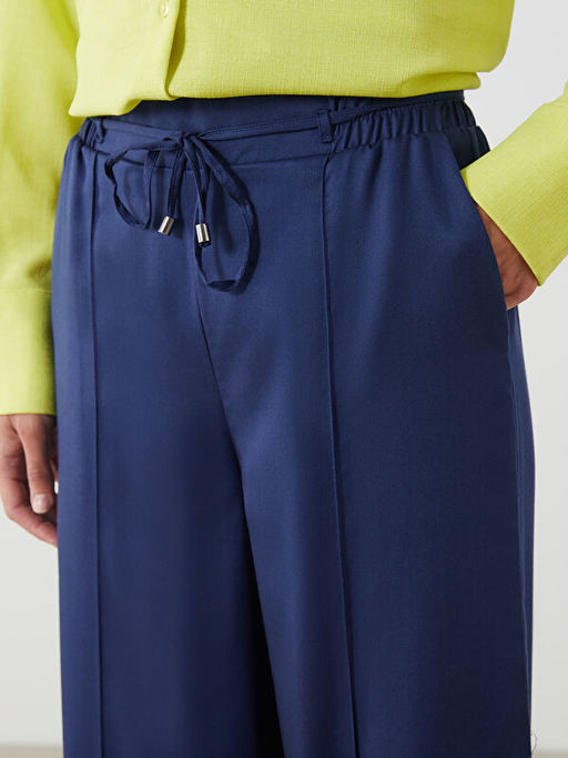 Beli Lastikli Geni? Pa?a Kad?n Pantolon