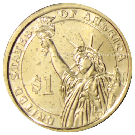 Монета 1 доллар 2013 года D США Уильям Мак-Кинли 25-й президент США